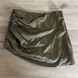Seroya asymmetrical mini skirt